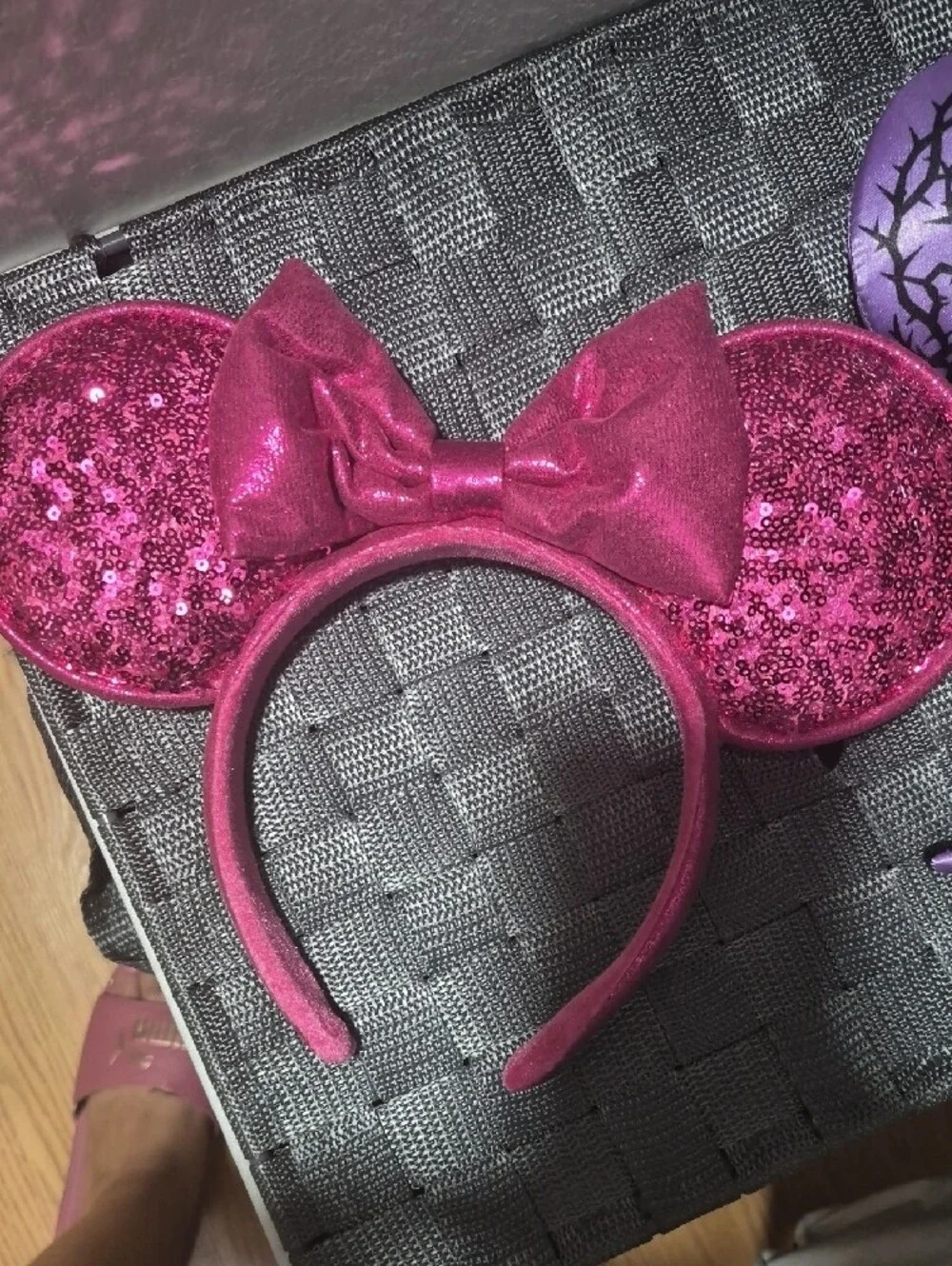 From CA Disneyland, Two Ears. Worn One Time.